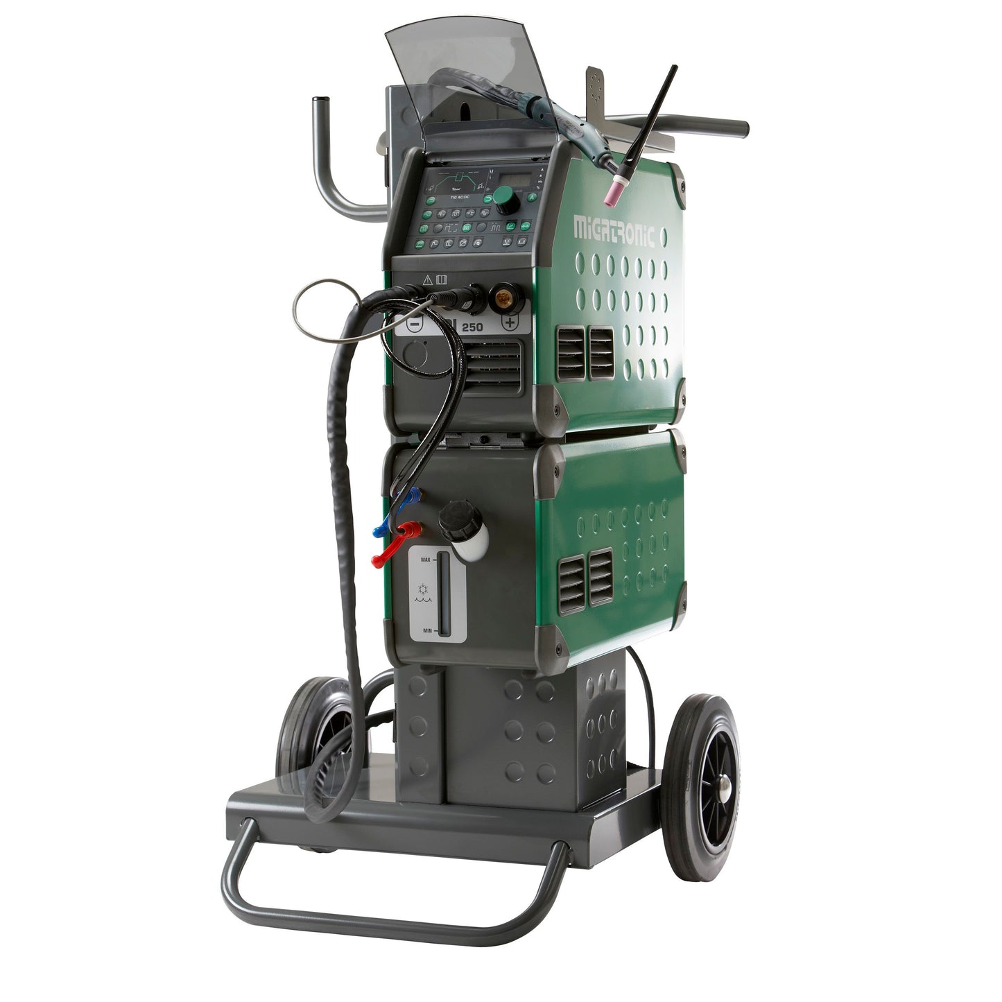 Migatronic PI 250 HP Vízhűtés + 4m TIG 301 munkakábel