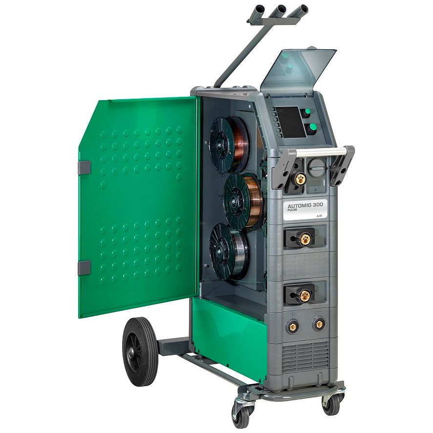 Migatronic AUTOMIG 300 PULSE with up to three guns