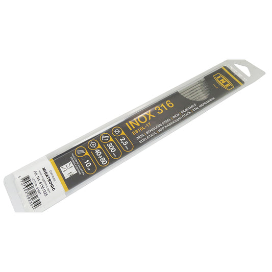 INOX316RLC 2.0X300 BLISTER 12PC