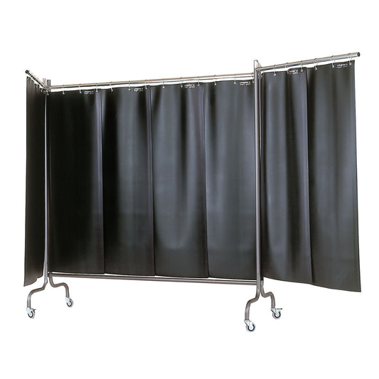 Mobile welding curtain