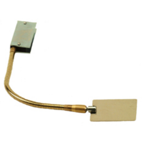 Welding mirror with magnetic base and flexible arm