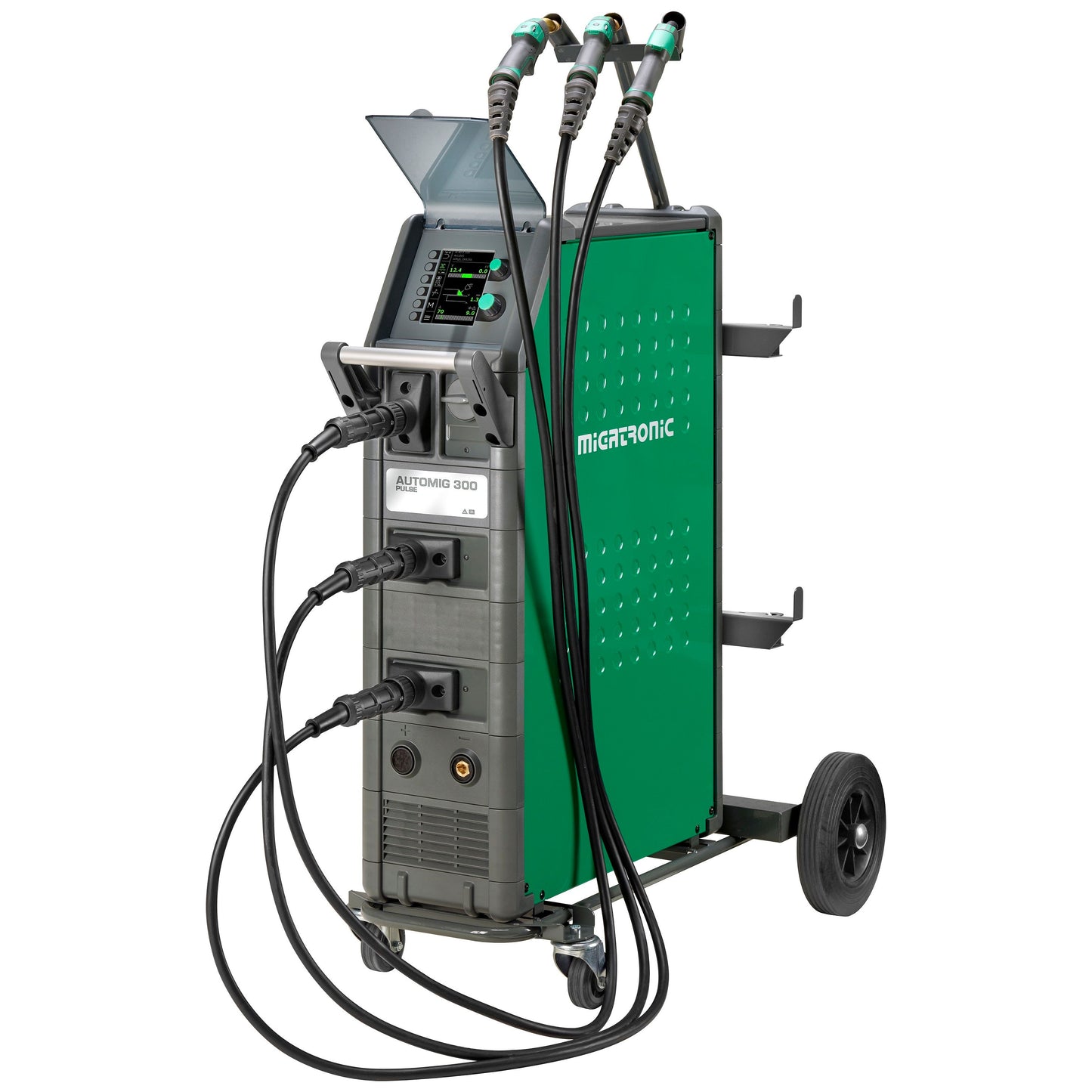 Migatronic AUTOMIG 300 PULSE with up to three guns
