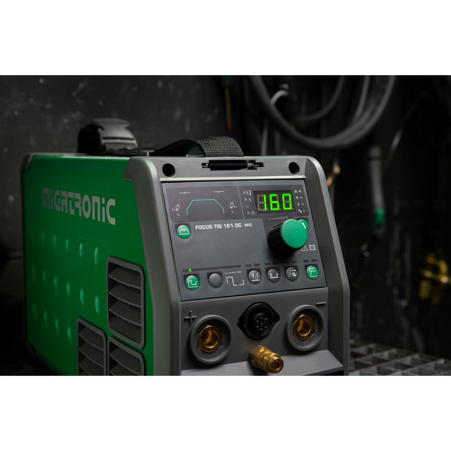 Migatronic FOCUS TIG 161 DC HP PFC + 4m TIG 201 work cable