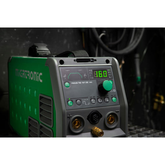 Migatronic FOCUS TIG 161 DC HP PFC + 4m TIG 201 work cable