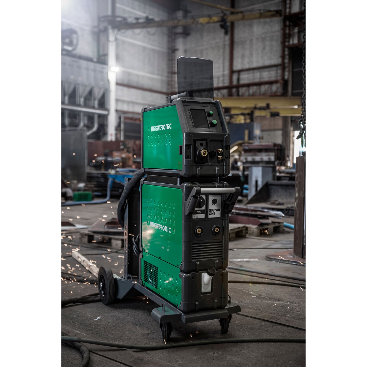 Migatronic SIGMA ONE 300-550A Levehető előtoló + 3m munkakábel
