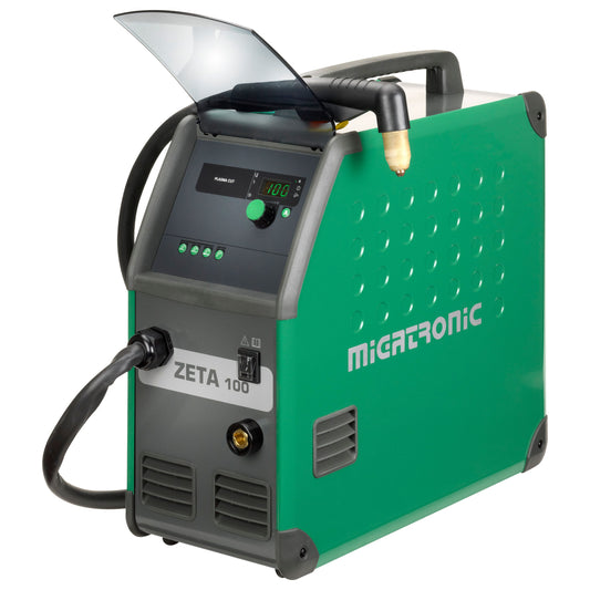 Migatronic ZETA 100A PLASMA CUTTER + PT-100 work cable